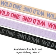 Wild One 6ft Heavy Duty Lightweight Nylon Dog Leash, Lilac
