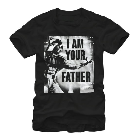 Men's Star Wars Darth Vader Dad  Graphic Tee Black 4X Large
