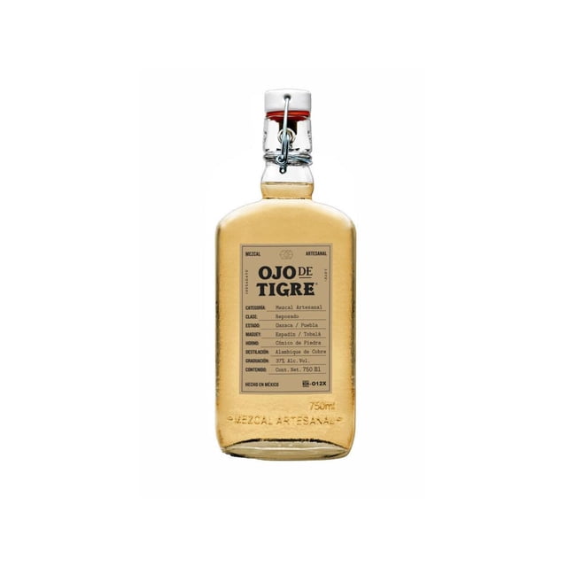 Paquete de 3 Mezcal Ojo de Tigre Reposado 750 ml Ojo de Tigre