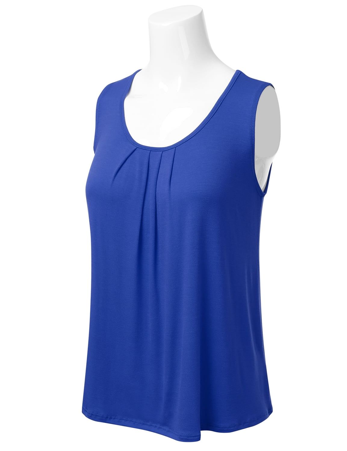 POL Clothing Women/'s Draped Neck Tank Top Cowl Neck Cami