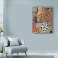 thumbnail image 3 of Trademark Fine Art 'Orange Straw Flowers' Canvas Art by Lorraine Platt, 3 of 3