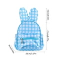 thumbnail image 3 of Qwtwty Backpack Rabbits Schoolbag Portable Mini Elementary Students Shoulder Bag Fresh Checkered Storage on Clearance, 3 of 7