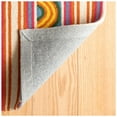 thumbnail image 2 of Dash & Albert Button Hand Micro Hooked Wool Rug, 2' x 3', Multi, 2 of 8