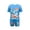 X6Navy, variant on uikmnh Cute Swimsuits 2-Piece Boys Summer Swim Set Short Sleeve Rash Guard Shirt and Swim Trunks with Tropical Leaf Print for Surfing Pool Beach Activities Size:14-15 Years