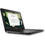 Restored Dell Chromebook 11 - 3180 Intel Celeron N3060 X2 1.6GHz 4GB 32GB 11.6, Black