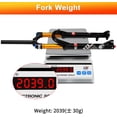 thumbnail image 6 of ZTZ 26/27.5/29 inch MTB Air Suspension Fork, Upgraded 34mm Stanchions & 140mm Travel, Rebound Adjust, Straight Steerer, 9x100mm QR, Manual Lockout Front Fork for XC AM Mountain Bike, 6 of 7