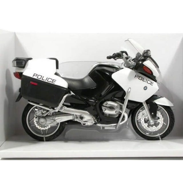 New Ray Toys Modèle de Rue à l'Échelle 1:12 - R1200 RT-P Police Américaine Blanc