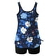 thumbnail image 5 of Trajes de baño tankini para mujer Trajes de baño de dos piezas con espalda de tiras y estampado conservador para mujer Traje de baño de dos piezas para mujer, 5 of 5
