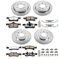 thumbnail image 3 of PowerStop Front and Rear Z36 Truck & Tow Carbon-Fiber Ceramic Brake Pad and Drilled and Slotted Rotor Kit Fits: FORD LINCOLN Select Models K1934-36, 3 of 9