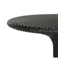 thumbnail image 3 of Safavieh Bilson Outdoor Patio Rattan Bistro Table - Black, 3 of 5