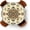 Boho Bohemian, variant on Round Fitted Tablecloth with Elastic Outdoor Tablecloth for 36" - 44" Tables Waterproof Round Table Cover for Indoor Dinner, Picnic, Camping (Stained Glass Butterfly)