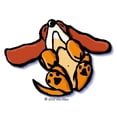 thumbnail image 2 of CafePress - Hound Dog Tired -  Round Wood Ornament 4", 2 of 2