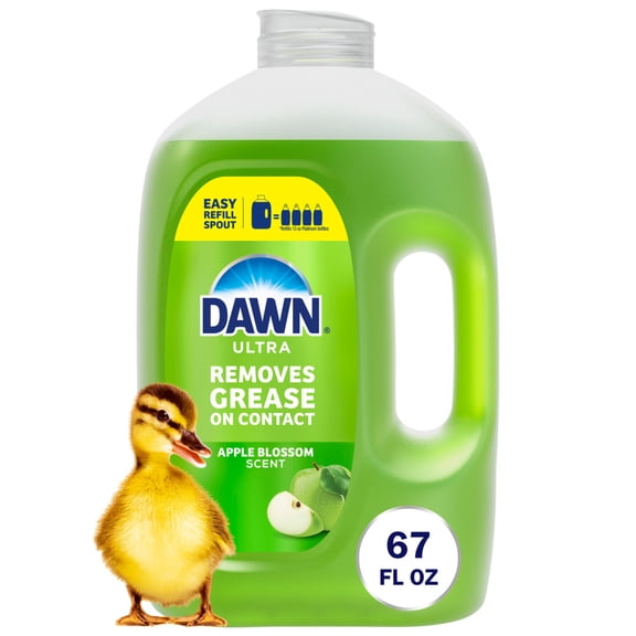 Dawn Ultra, Refill Jug Dish Soap Apple Blossom, 67oz