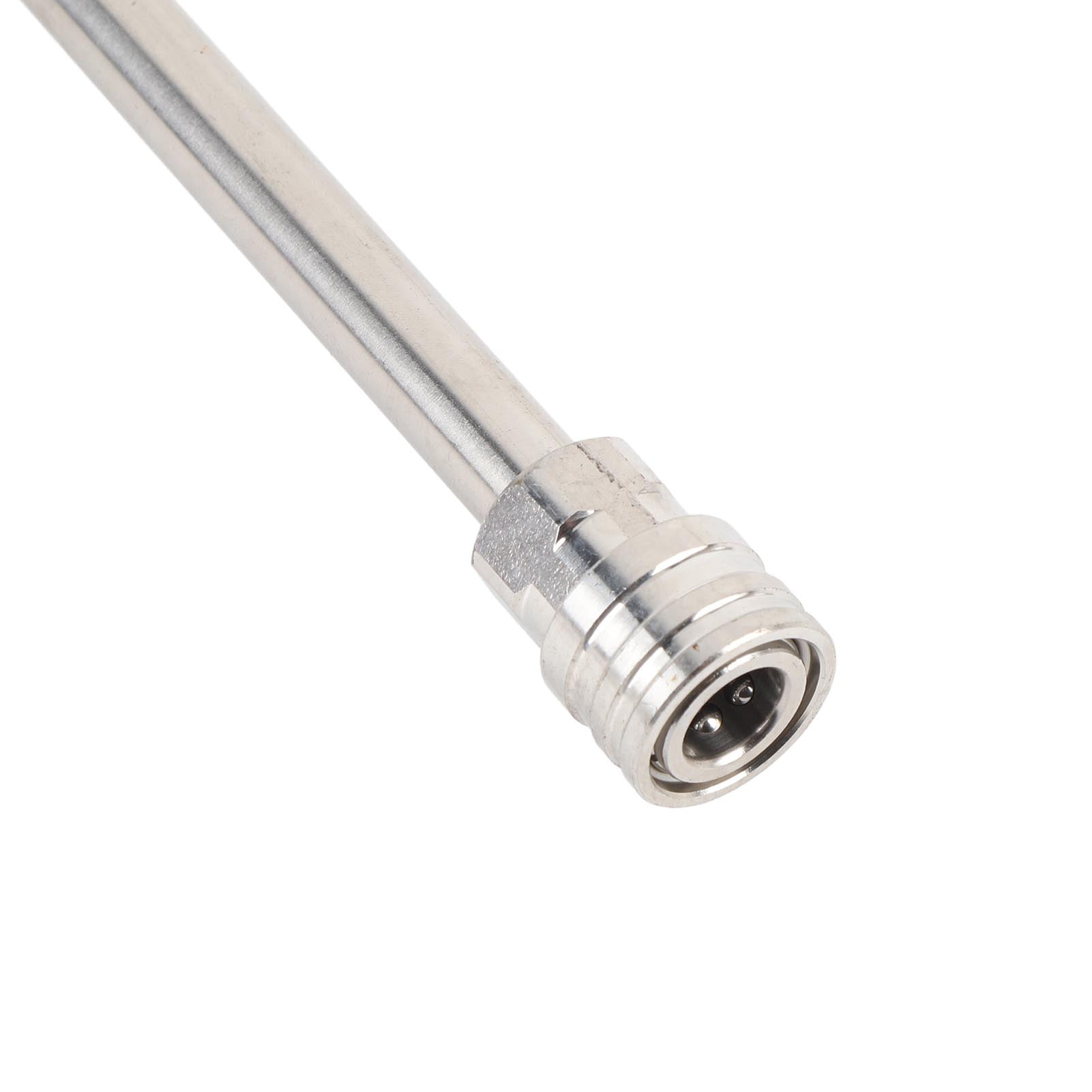 BIMZUC Dual Connector Pressure Washer Wand Stainless Steel 6000 PSI Multifunctional Foam Cannon Accessory with Double Tip Attachment