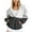 White, variant on Njoeus Women's Full Zip Hooded Color Block Oversized Sweatshirts Casual Long Sleeve Hoodies Fall Jacket Coat for Women Teen Girls S-3XL