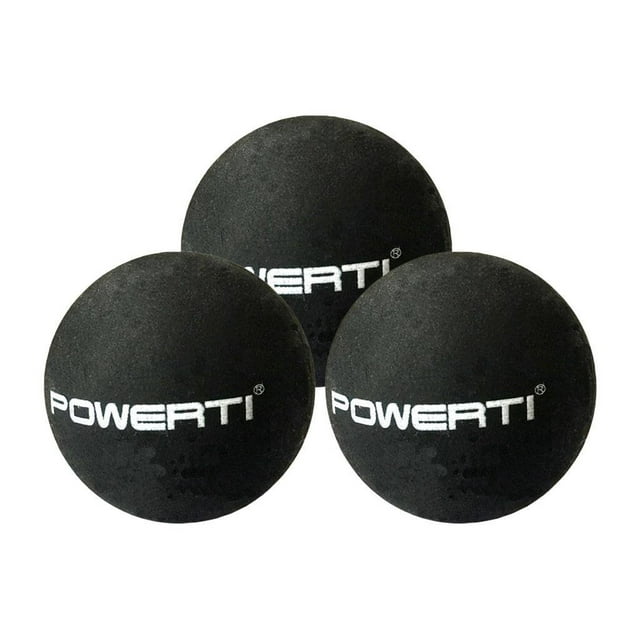 fastboy 1/2/3/5 3 Pack Rubber Double Yellow Dot Balls Practice Racing Balls Training Squash Style A 1 Pc