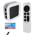 thumbnail image 2 of Protective Case for Apple TV 4K 2022 Remote, Anti-Slip Shock Proof Silicone Cover for Apple TV 4K Set-top Box TV Box Waterproof Cover， Anti Fall Protector Case, 2 of 10