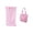 Pink, variant on Integrated Beach Towel Bag with Shoulder & Backpack - Portable Swimming Towel, Stylish Geometric Design, Durable Nylon, Perfect for Beach, Travel & Camping,Dark Blue