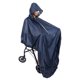 thumbnail image 3 of Cubierta de lluvia para silla de ruedas con capucha, impermeable, suave, impermeable para silla de ruedas, 3 of 12