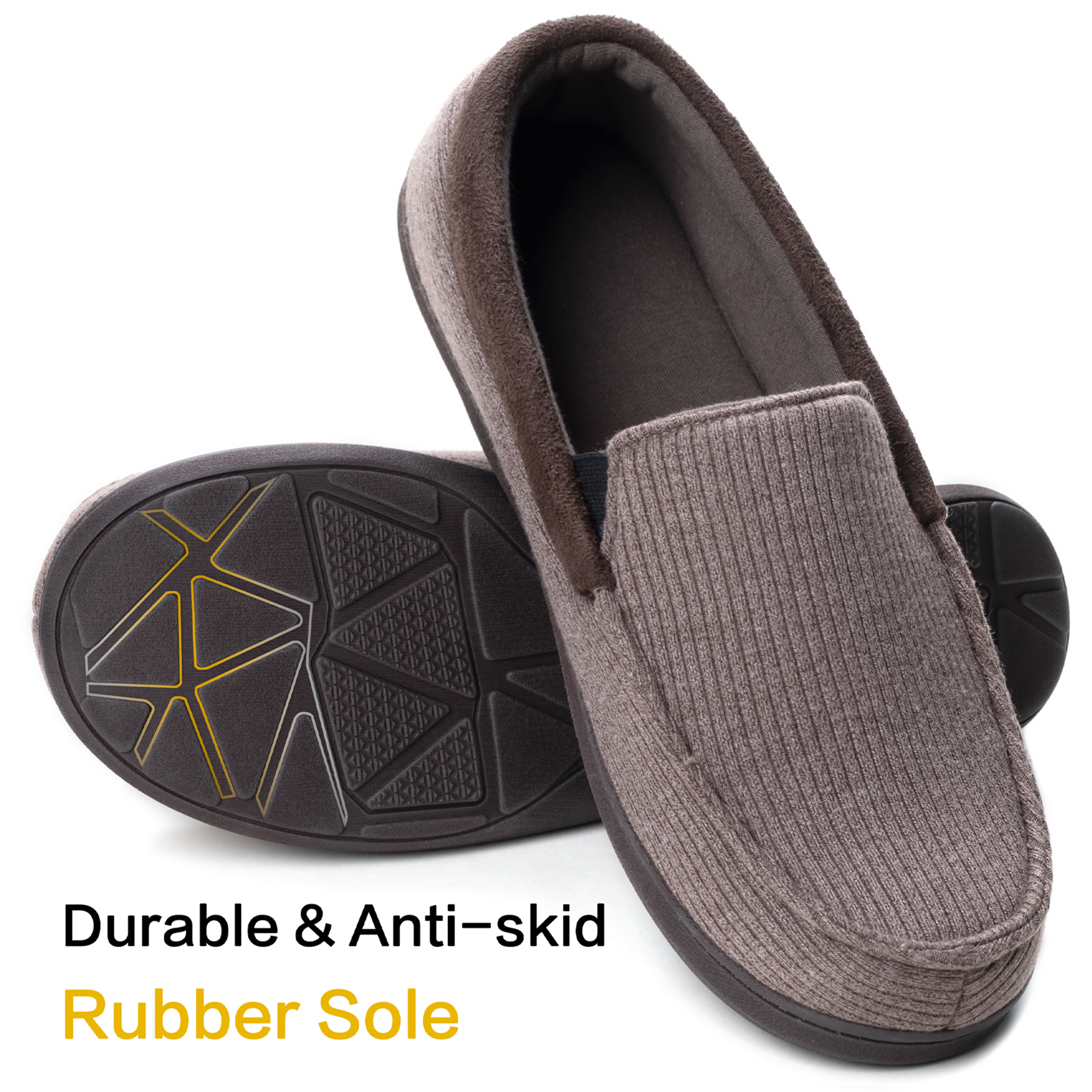 RockDove Men's Liam Jersey Knit Moc Slipper photo 7