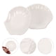 thumbnail image 2 of EeaseMX 6 platos de cerámica con diseño festoneado, bandeja para frutos secos, aperitivos, comida occidental, para fiestas y hogar (diámetro de 9 cm), 2 of 7