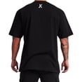 thumbnail image 4 of Playera Jouska Mx Oversize Golden Gym Deportiva Relaxed Fit Casual Bodybuilding Wear Hombre Negro, 4 of 6