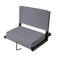 thumbnail image 5 of HomeStock Handcrafted Haven Products Stadium Chairs for Bleachers with Back Support, Extra-Large Ura-Padded Seat for Complete Comfort, Easy Carry Handle with Adjustable Shoulder Strap, 5 of 9