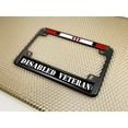 thumbnail image 6 of Motorcycle Metal License Plate Frame with Afghanistan Disabled Veteran Design, 6 of 7