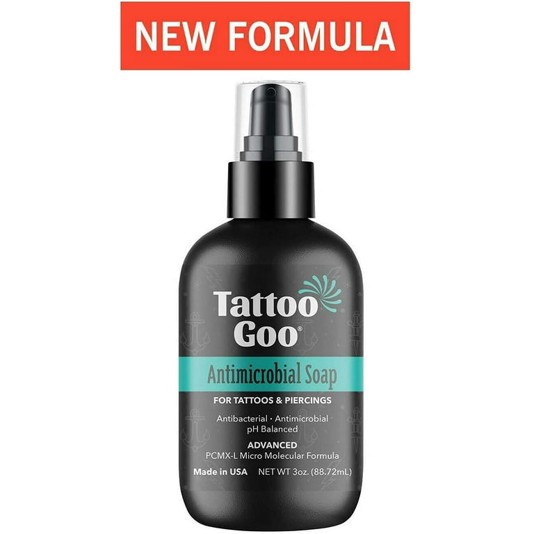 Antibacterial Tattoo Goo cleansing soap for piercings and tattoos