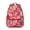 Red-8, variant on Cute Banana Pattern Backpack Tropical Banana School Bag with Yellow Aesthetic, Cartoon Design, and Fruit Lover Print