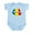 Sky Blue, variant on CafePress - Map Of Romania Infant Bodysuit - Baby Light Bodysuit, Size Newborn - 24 Months