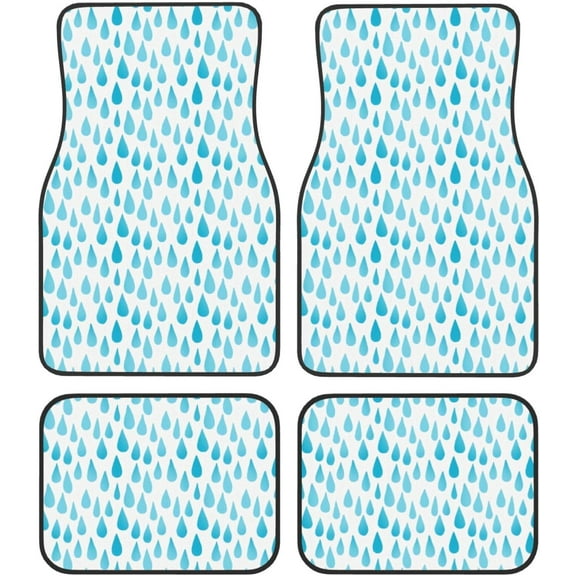 Car Floor Mats Set of 4, Pastel Purple Coral Pink Paisley Art Vehicle Front Rear Carpets Mats Car Floor Rugs Non-Slip Auto Foot Mats Car Accessories Universal Fit for Car SUV Truck Van