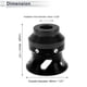 thumbnail image 4 of Protector de guardabarros de aleación de aluminio para slider de marco de motocicleta de 14mm, protección contra choques, 46mm, 46mm, negro, 2 Pcs, 4 of 7