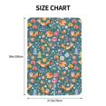 thumbnail image 5 of Sigee Foxes and Birds in Forest Print Multi-use Stretchy Baby Car Seat Cover - Nursing Breastfeeding Canopy, Infant Stroller and High Chair Cover, 5 of 9