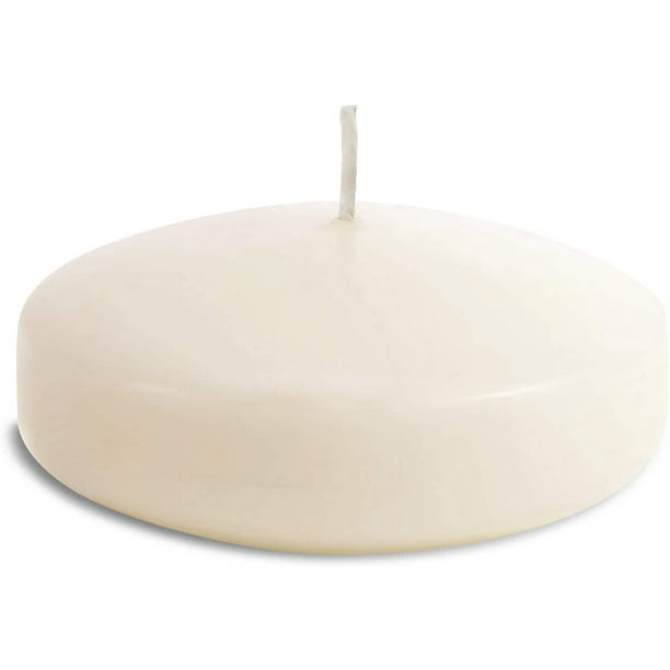 Ivory Floating Candles 16Pack 8 hours Burn Time