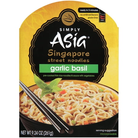 (2 Pack) Simply Asia Garlic Basil Singapore Street Noodles, 9.24 (Best Korean Noodles In Singapore)