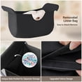 thumbnail image 4 of 32" Rolling Laundry Hamper with Removable Liner, Sturdy Metal Frame, 4 Casters and 2 Brakes, 4 of 9