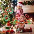 thumbnail image 5 of nipocaio Inflatable Antlers, 2 Set Inflatable Reindeer Antler Ring Kids Throwing Game 2 Antlers And 8 Antlers Ring For Christmas, Halloween, Birthday Parties, 5 of 5