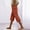 Brown, variant on WEIee Woman Capri Pants Casual Summer Pocket Cropped Pants with Drawstring Solid Color Straight Leg Versatile Trousers Loose Fit Weekend Lady Pants Army Green L