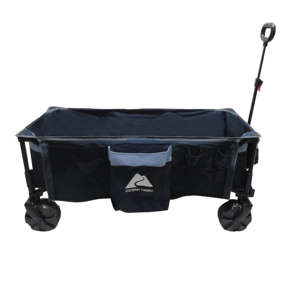 Ozark Trail Extra-Long Utility Wagon, Blue