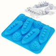 thumbnail image 1 of Moldes de silicona for cubitos de hielo: perfectos for bebidas, cócteles y refrescos en fiestas, 1 of 5