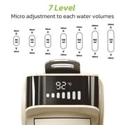 HiBrew H1B 6-in-1 Single Serve Multi-Capsule with Smart LED Indicator, 20Bar Hot/Cold Brewing Coffee Maker for Kcup*,DG*,Nes*,Pods & Powder (Beige)