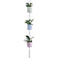 thumbnail image 1 of Colgador de plantas de macramé, soporte decorativo para macetas, maceta colgante Eccomum Tipo 6, 1 of 7