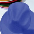 thumbnail image 5 of Kids Classic Wide Brim Fedora Hat Children Boys and Girls Felt Hat Jazz Hats Classic Wide Brim Panama Dress Hat, 5 of 6
