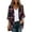 Blue, variant on Dyegold Women's Beach Kimono Coverup Sheer Chiffon Cover Ups Casual Loose 3/4 Sleeve Floral Open Front Boho Cardigan Tops