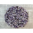 thumbnail image 3 of WHOLESALE Natural Semi Tumbled Chevron Amethyst Gemstone Chips, Crushed Mini Crystals, Undrilled (Chevron Amethyst, 5 Pounds), 3 of 8