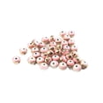 thumbnail image 2 of 100 Pièces Rondes Perles Plates avec Trous Shinny Dy Résine Artisanat Shinny Dy Poli Coloré Entretoise Perle Bijoux à la Main Ensemble pour Collier Type 7, 2 of 7
