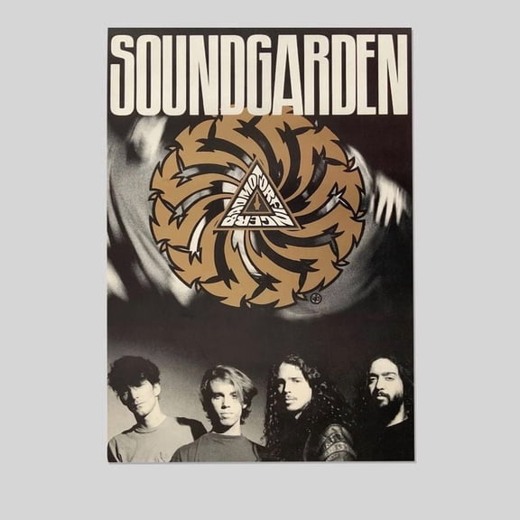 Music Poster- Soundgarden Band Poster- Vintage Style - Size 24x36 - Postora