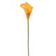 thumbnail image 1 of 10 piezas de flores artificiales de lirio de cala flores artificiales para la decoración del hogar de la boda (naranja), 1 of 8