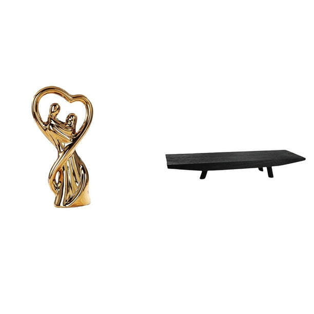 Figura De Pareja, Estatua, Recuerdo, Regalo Para Enamorados, Escultura, Adorno De San Valentín Para Aniversario, Novia, Familia, Hombre, Bandeja De Madera Para Servir, Decoración Del Hogar,